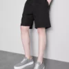 Pantaloni scurți texturați cu șnur Pantaloni scurți texturați cu șnur