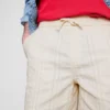 Pantaloni scurți texturați cu șnur Pantaloni scurți texturați cu șnur