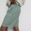 Pantaloni scurți texturați cu șnur Pantaloni scurți texturați cu șnur