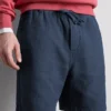 Pantaloni scurți texturați cu șnur Pantaloni scurți texturați cu șnur