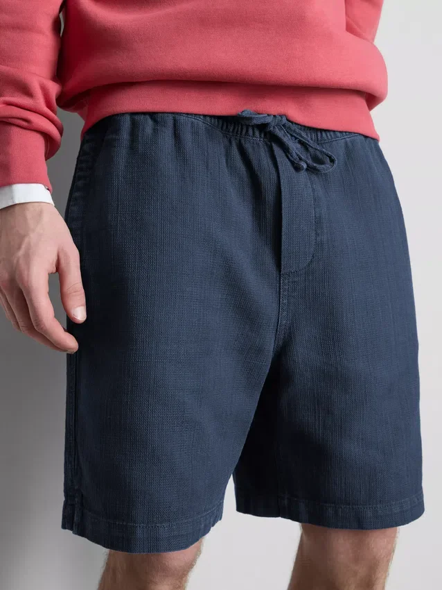 Pantaloni scurți texturați cu șnur Pantaloni scurți texturați cu șnur