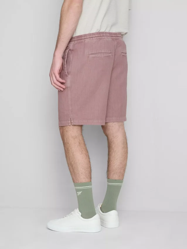 Pantaloni scurți texturați cu șnur Pantaloni scurți texturați cu șnur