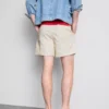 Pantaloni scurți texturați cu șnur Pantaloni scurți texturați cu șnur
