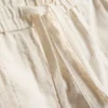 Pantaloni scurți texturați cu șnur Pantaloni scurți texturați cu șnur