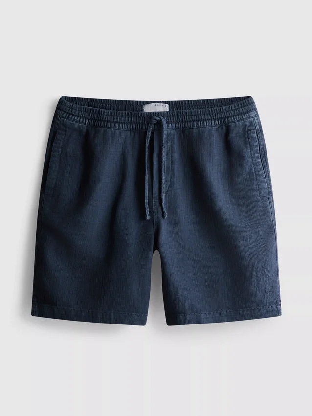 Pantaloni scurți texturați cu șnur Pantaloni scurți texturați cu șnur