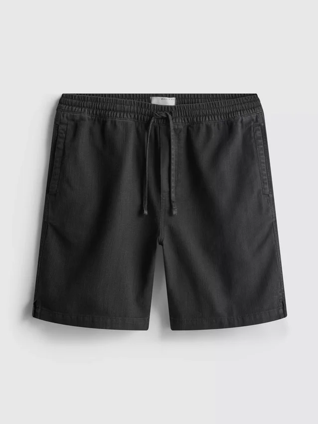 Pantaloni scurți texturați cu șnur Pantaloni scurți texturați cu șnur