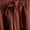 Pantaloni scurți texturați cu șnur Pantaloni scurți texturați cu șnur
