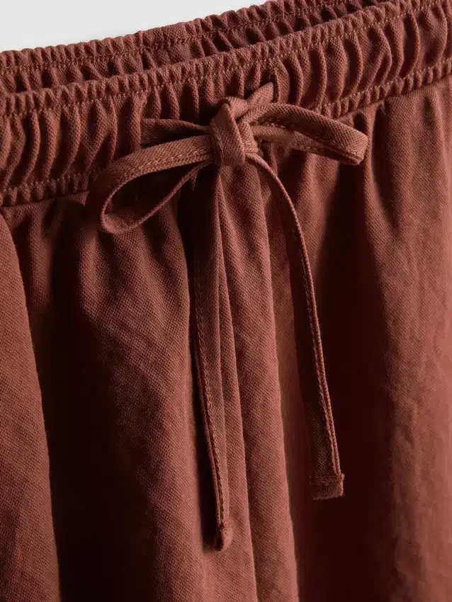Pantaloni scurți texturați cu șnur Pantaloni scurți texturați cu șnur