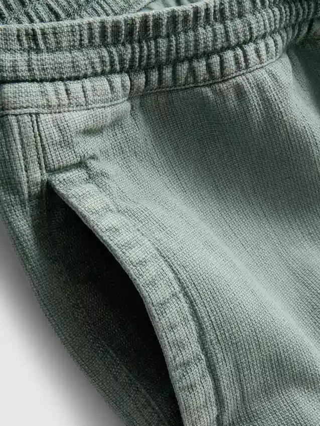 Pantaloni scurți texturați cu șnur Pantaloni scurți texturați cu șnur