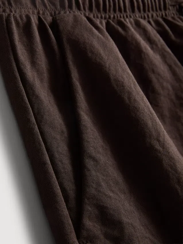 Pantaloni scurți texturați cu șnur Pantaloni scurți texturați cu șnur