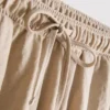 Pantaloni scurți texturați cu șnur Pantaloni scurți texturați cu șnur