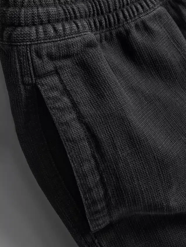 Pantaloni scurți texturați cu șnur Pantaloni scurți texturați cu șnur