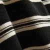 Pantaloni scurți tricotati cu dungi de la Paula Echevarría