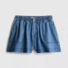 Pantaloni scurți utilitari din denim de bumbac Pantaloni scurți utilitari din denim de bumbac