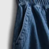 Pantaloni scurți utilitari din denim de bumbac Pantaloni scurți utilitari din denim de bumbac