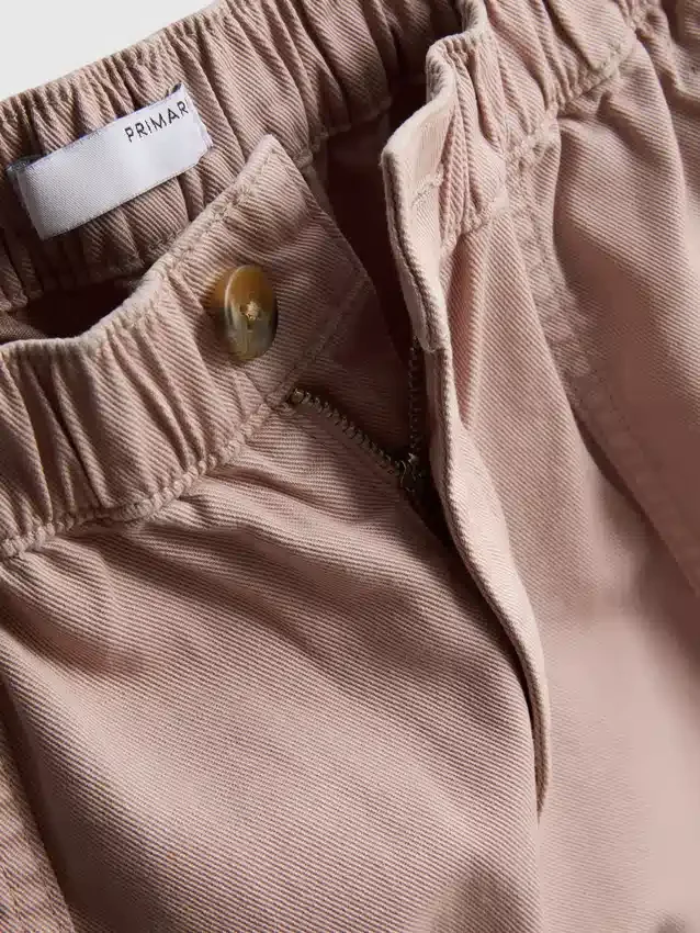 Pantaloni scurți utilitari din denim de bumbac Pantaloni scurți utilitari din denim de bumbac