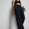 Pantaloni sport cu croi larg Pantaloni sport cu croi larg