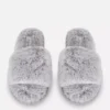 Papuci de Casă din blană artificială Papuci de Casă din blană artificială