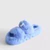 Papuci de Casă pufoși cu două curele „Stitch” de la Disney Papuci de Casă pufoși cu două curele „Stitch” de la Disney