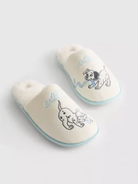 Papuci de Casă tip mule „101 de dalmațieni” de la Disney