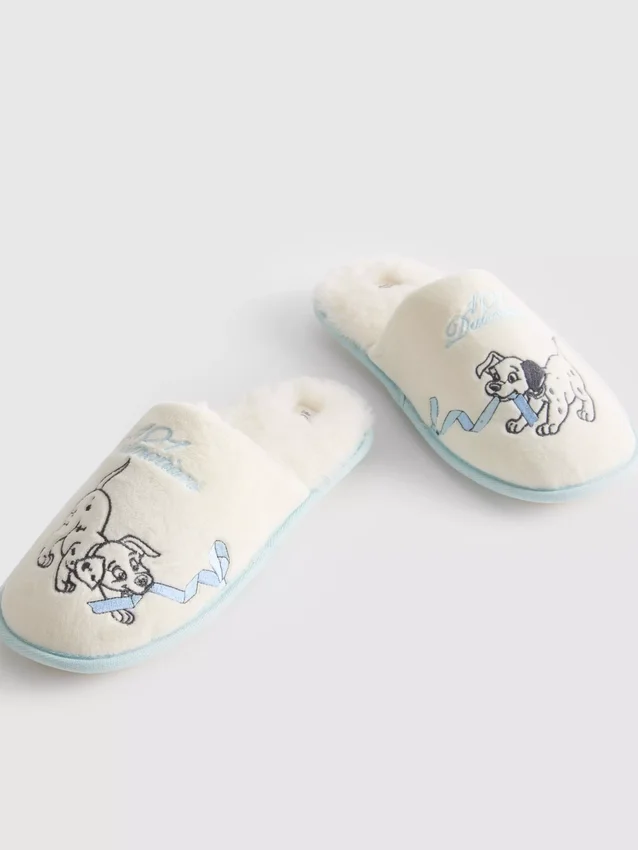 Papuci de Casă tip mule „101 de dalmațieni” de la Disney Papuci de Casă tip mule „101 de dalmațieni” de la Disney