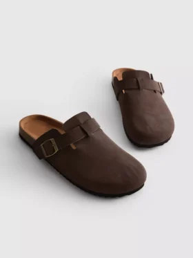 Papuci de Casă tip mule cu vârful închis
