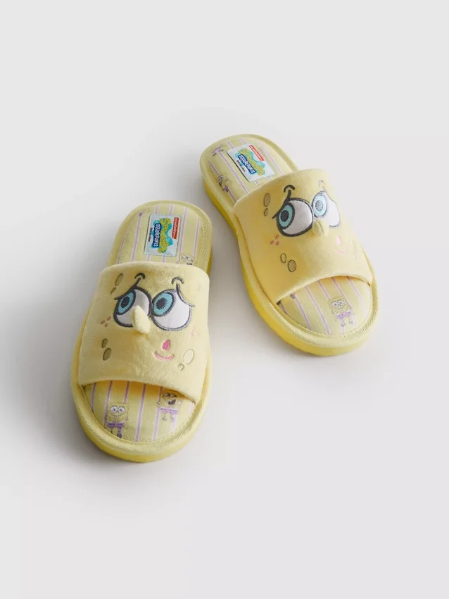 Papuci de Casă tip mule SpongeBob SquarePants Papuci de Casă tip mule SpongeBob SquarePants