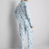 Pijamale boyfriend cu dungi Stitch de la Disney Pijamale boyfriend cu dungi Stitch de la Disney