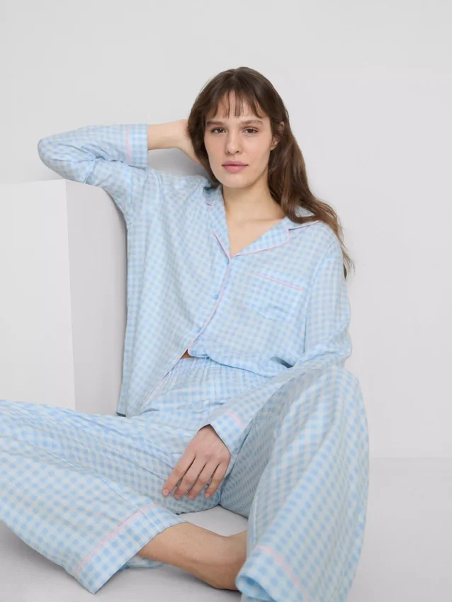 Pijamale boyfriend din sargă Pijamale boyfriend din sargă