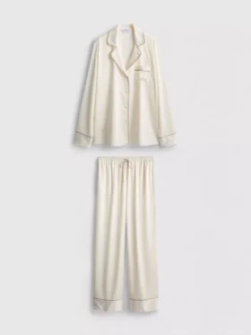 Pijamale „boyfriend” din satin