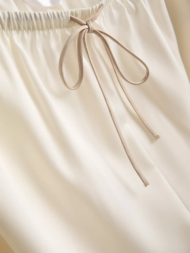 Pijamale „boyfriend” din satin Pijamale „boyfriend” din satin