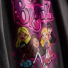 Pijamale Bratz din bumbac cu imprimeu leopard Pijamale Bratz din bumbac cu imprimeu leopard