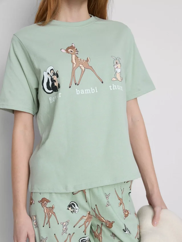 Pijamale cu imprimeu Bambi de la Disney Pijamale cu imprimeu Bambi de la Disney