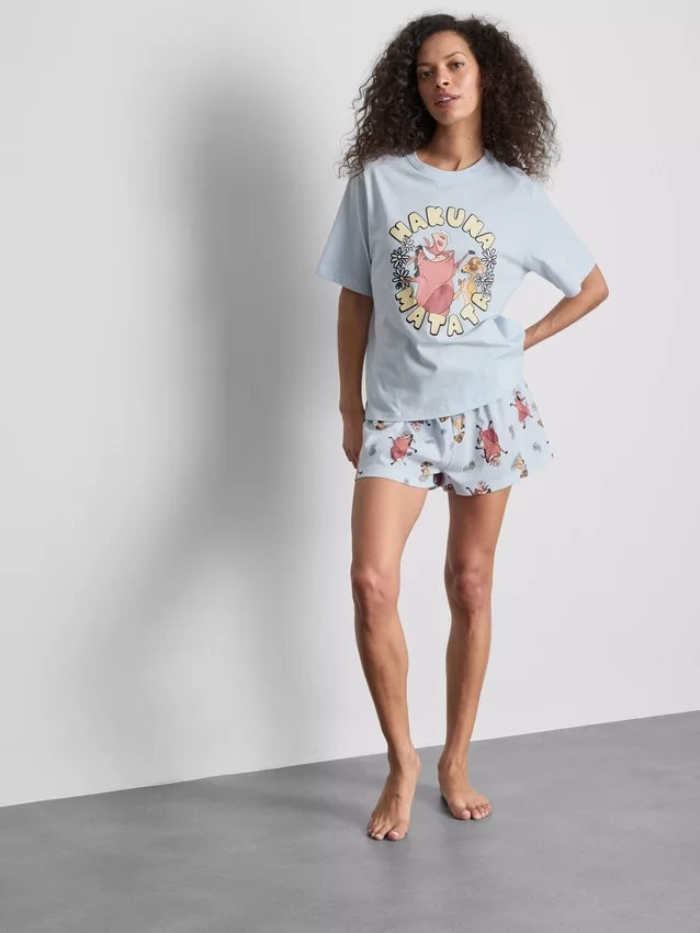 Pijamale cu imprimeu „Hakuna Matata” din filmul Disney „Regele Leu” Pijamale cu imprimeu „Hakuna Matata” din filmul Disney „Regele Leu”