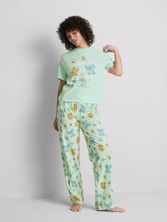 Pijamale cu imprimeu „Monsters Inc.” de la Disney Pixar Pijamale cu imprimeu „Monsters Inc.” de la Disney Pixar