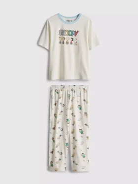 Pijamale cu personajul grafic Snoopy din Peanuts