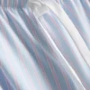 Pijamale cu top tip cami cu fundă din satin imprimat Pijamale cu top tip cami cu fundă din satin imprimat