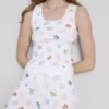 Pijamale cu top tip cami și imprimeu de la Disney Pixar „Finding Nemo”, din țesătură cu conținut ridicat de bumbac Pijamale cu top tip cami și imprimeu de la Disney Pixar „Finding Nemo”, din țesătură cu conținut ridicat de bumbac