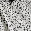 Pijamale cu top tip cami și pantaloni scurți cu imprimeu Pijamale cu top tip cami și pantaloni scurți cu imprimeu