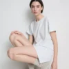 Pijamale cu tricou și pantaloni scurți Pijamale cu tricou și pantaloni scurți