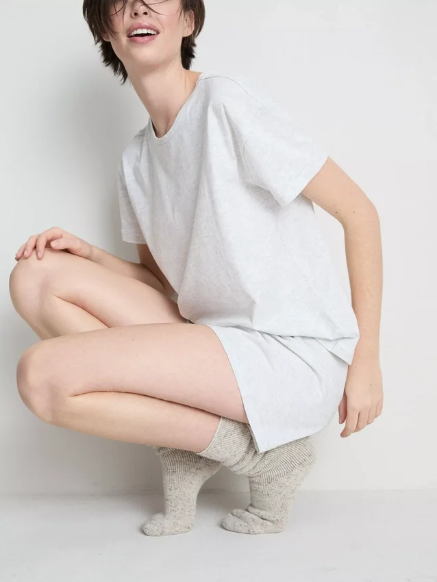 Pijamale cu tricou și pantaloni scurți Pijamale cu tricou și pantaloni scurți