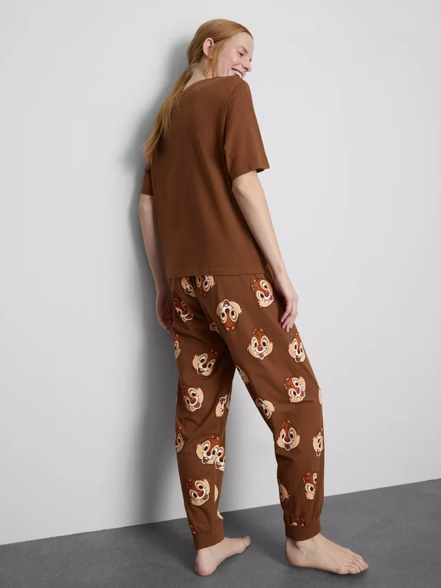 Pijamale din bumbac cu Chip și Dale de la Disney Pijamale din bumbac cu Chip și Dale de la Disney