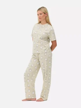 Pijamale din bumbac cu imprimeu Miffy