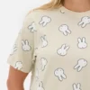 Pijamale din bumbac cu imprimeu Miffy Pijamale din bumbac cu imprimeu Miffy