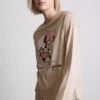 Pijamale din bumbac cu imprimeu Minnie Mouse de la Disney Pijamale din bumbac cu imprimeu Minnie Mouse de la Disney