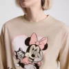 Pijamale din bumbac cu imprimeu Minnie Mouse de la Disney Pijamale din bumbac cu imprimeu Minnie Mouse de la Disney