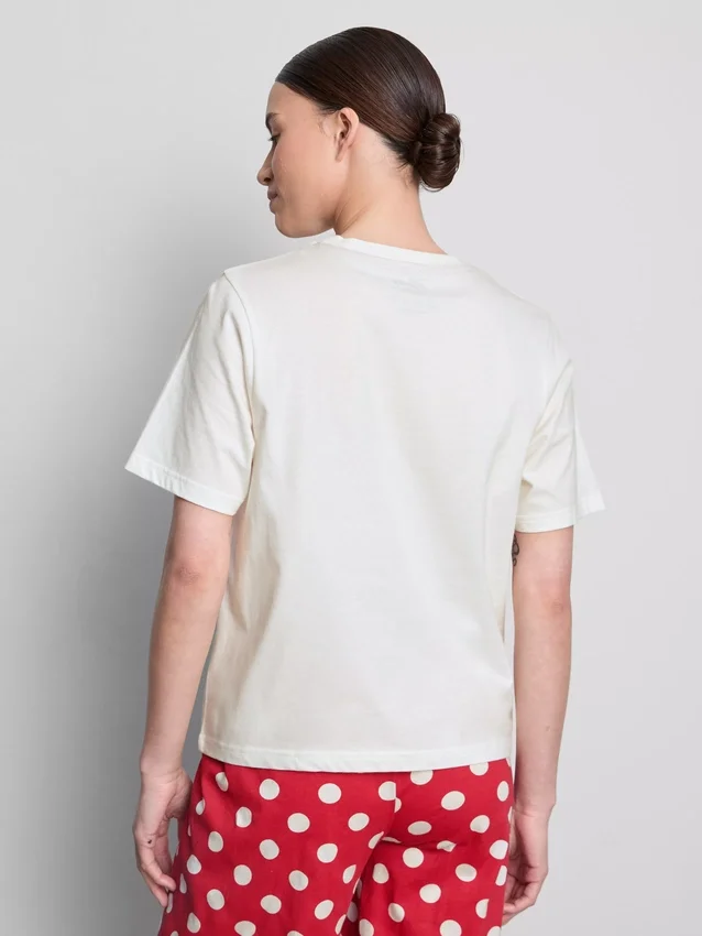 Pijamale din bumbac cu imprimeu Minnie Mouse de la Disney Pijamale din bumbac cu imprimeu Minnie Mouse de la Disney
