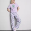 Pijamale din bumbac cu imprimeu SpongeBob SquarePants Pijamale din bumbac cu imprimeu SpongeBob SquarePants