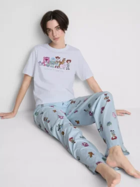 Pijamale din bumbac cu imprimeu Toy Story de la Disney