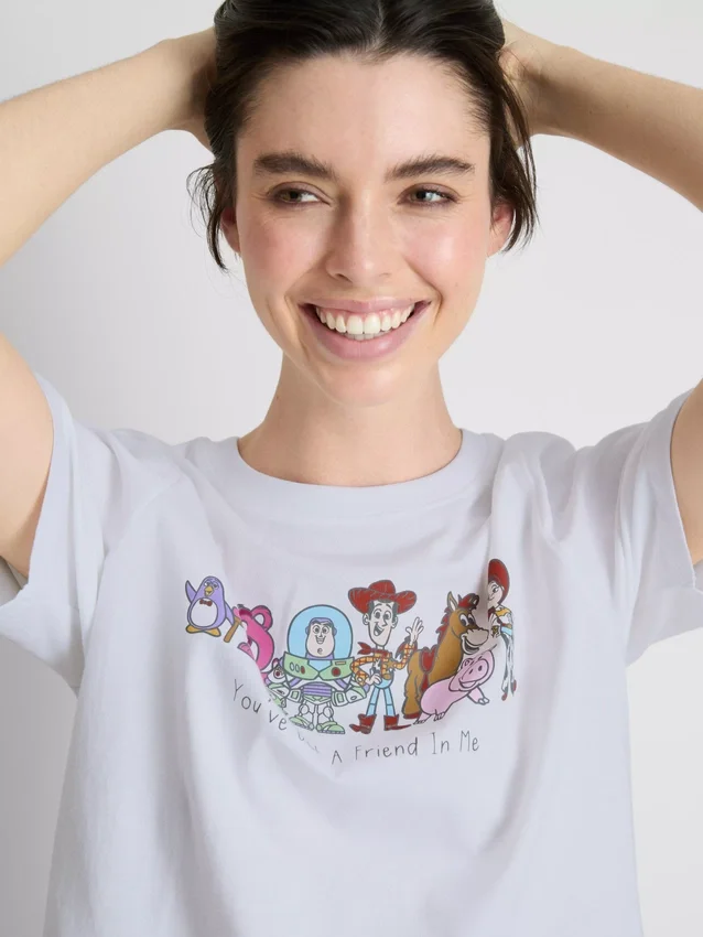 Pijamale din bumbac cu imprimeu Toy Story de la Disney Pijamale din bumbac cu imprimeu Toy Story de la Disney